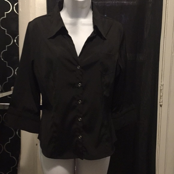 SIZE LARGE DRESSY BLOUSE - Picture 1 of 2